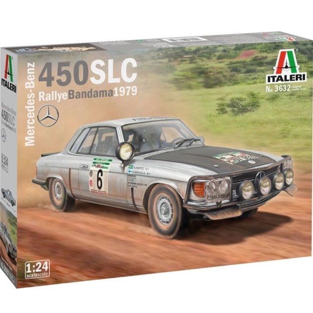 Mercedes Benz 450 SLC Rallye Bandama 1979