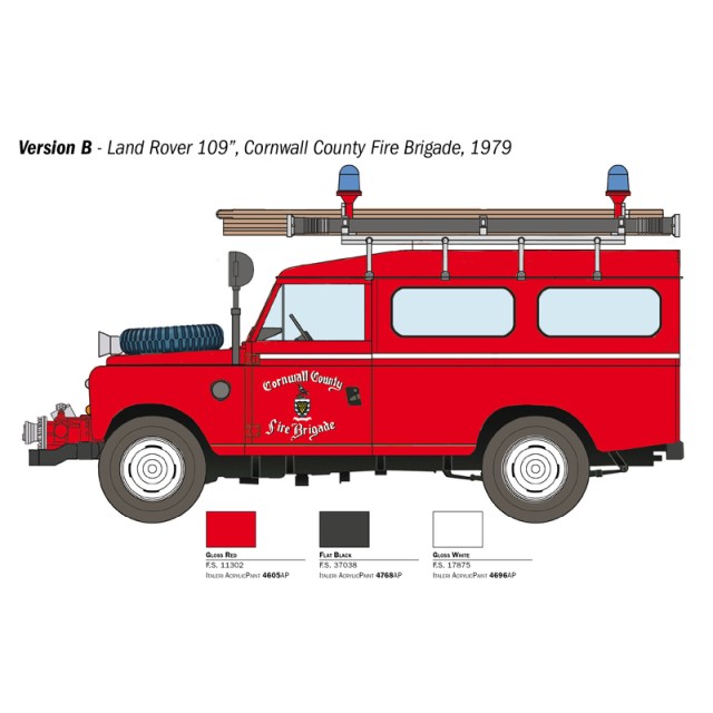 Land Rover Fire Truck