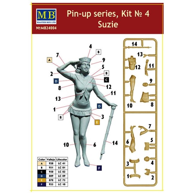 Pin-Up Series, Kit No.4 Suzie