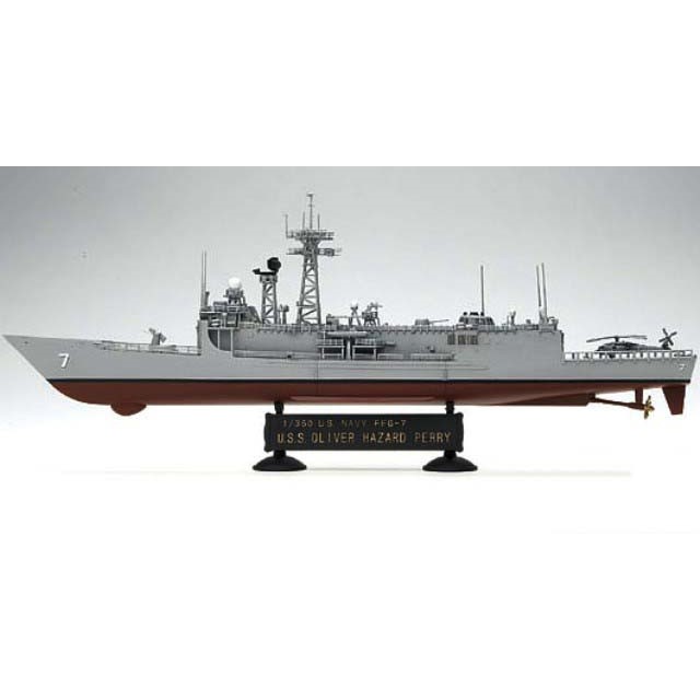 U.S.S. Navy Guided Missle Frigate USS Oliver Hazard Perry FFG-7