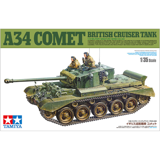 British Cruiser Tank A34 Comet