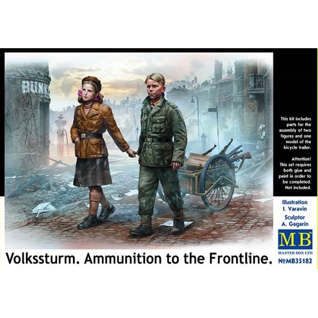 Volkssturm. Ammunition To The Frontline