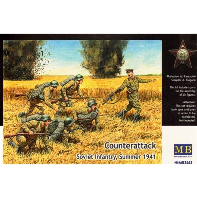 "Counterattack" Soviet Infantry, Summer 1941