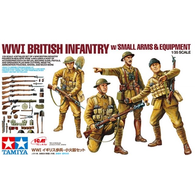 WWI British Infantry & Equipment