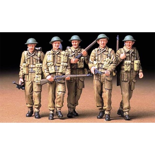 British Infantry On Patrol