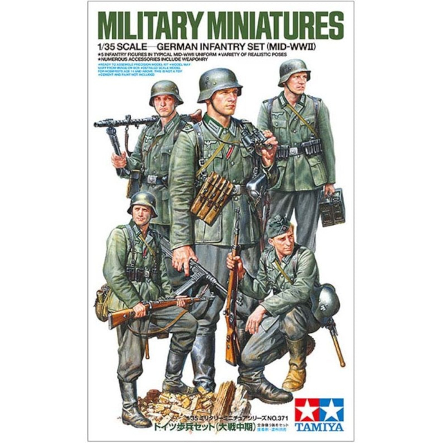 German Infantry Set (Mid WWII)