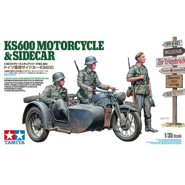 German KS600 Motorcycle & Sidecar