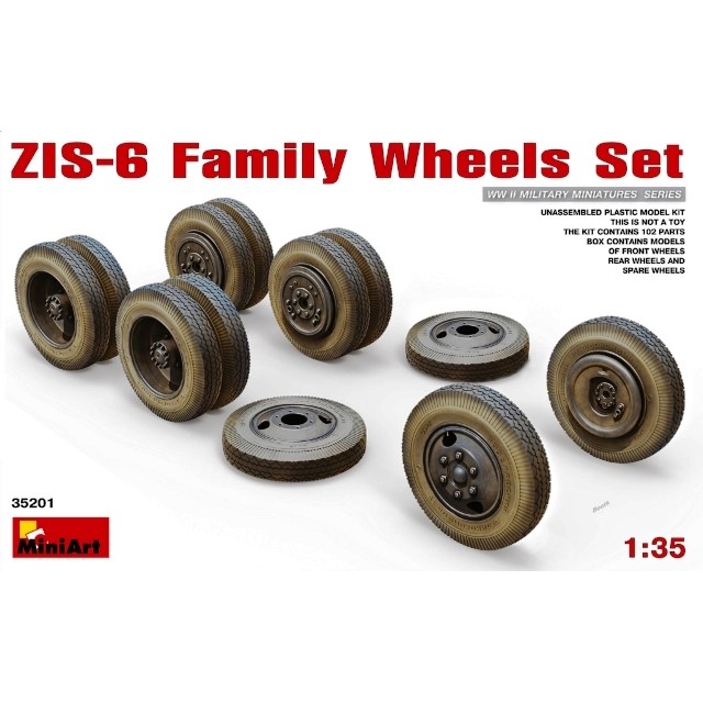 ZIS-6 Family Wheels Set