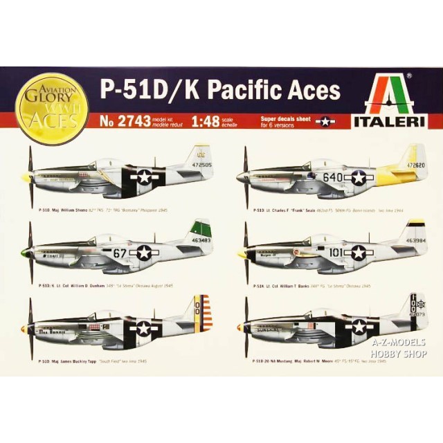 P-51D/K Mustang Pacific Aces