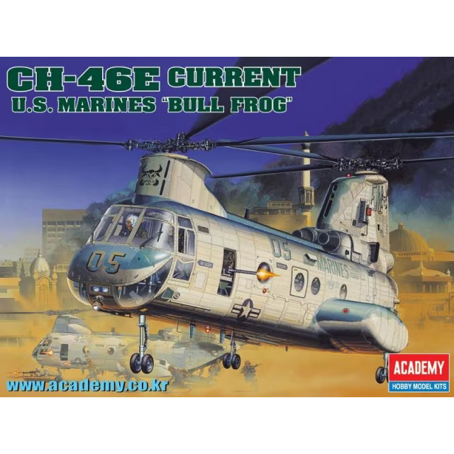 CH-46E Current U.S. Marines "Bull Frog"