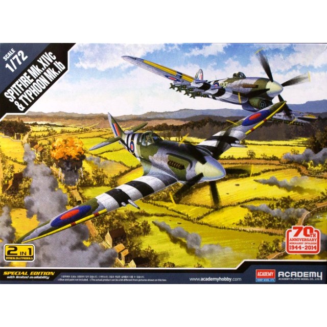 Spitfire Mk.XIVC & Typhoon Mk. IB