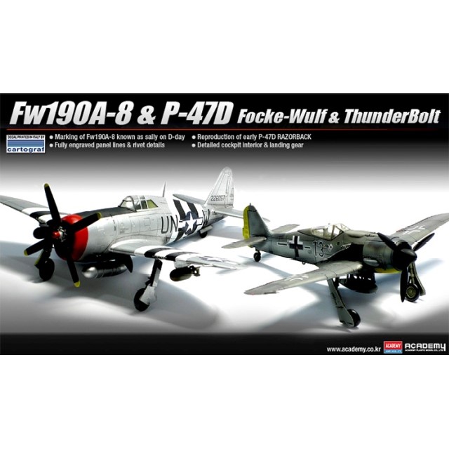 Fw190A-8 & P-47D