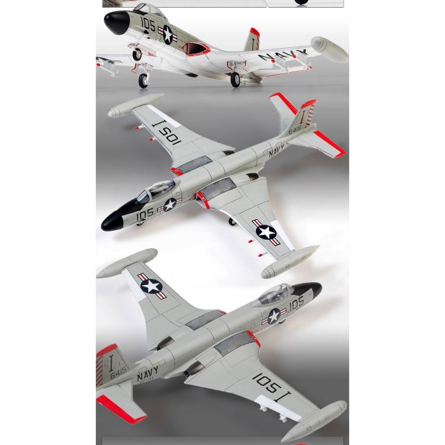 USN F2H-3 VF-41 "Black Aces"