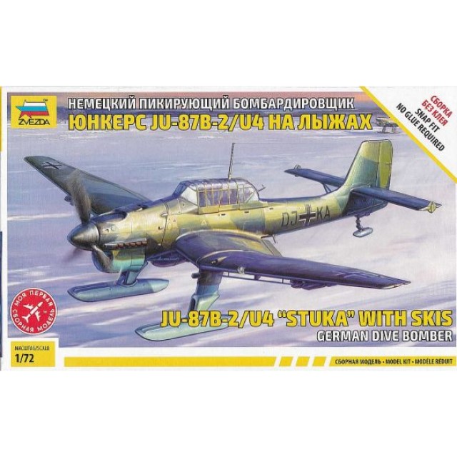 Ju87B-2/U4 Stuka With Ski's