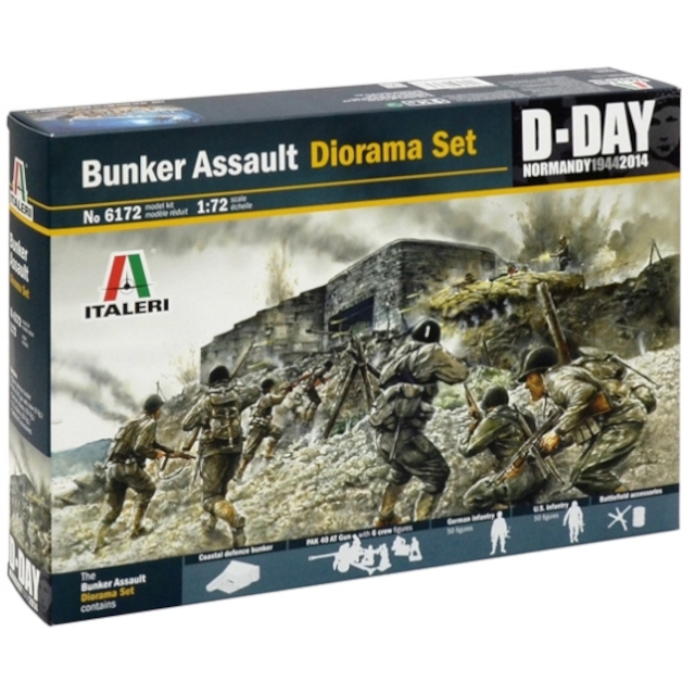 Bunker Assault Diorama Set
