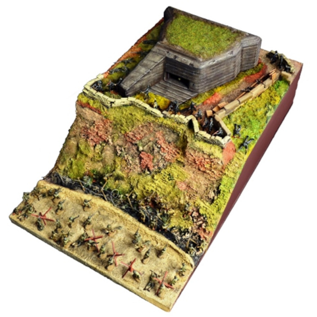 Bunker Assault Diorama Set