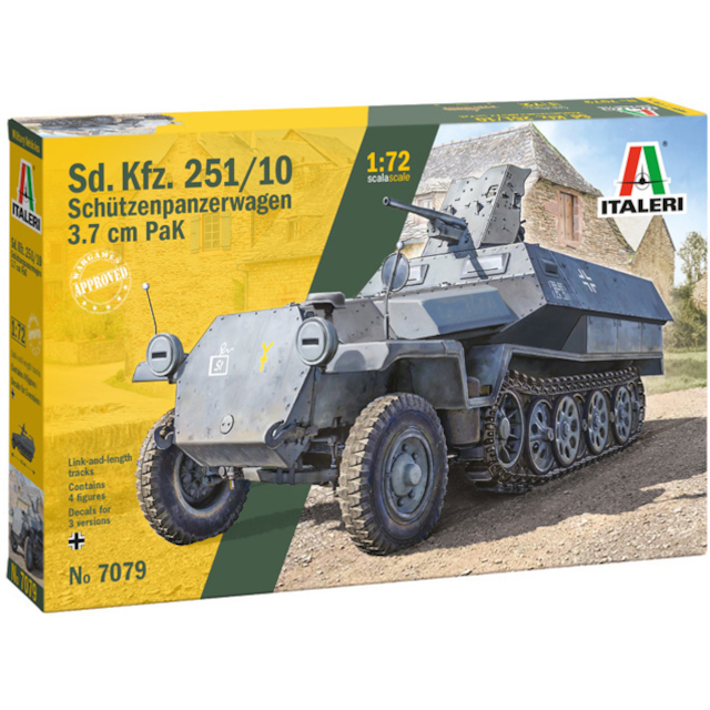 Sd.Kfz. 251/10 Schutzenpanzerwagen 3.7cm PaK