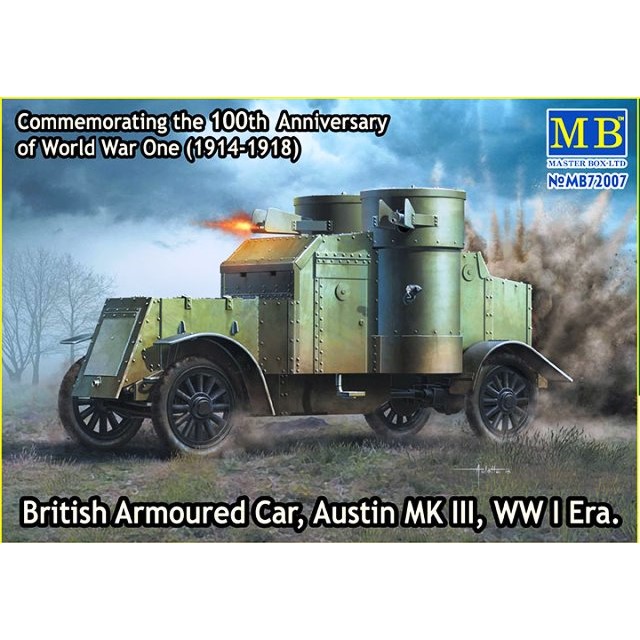 British Armored Car - Austin Mk III - WWI Era