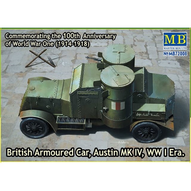 British Armoured Car - Austin Mk IV - WWI Era