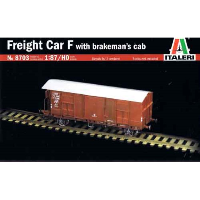 Freight Car with Brakeman's Cab