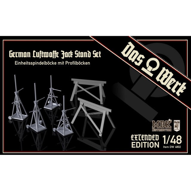 German Luftwaffe Jack Stand Set