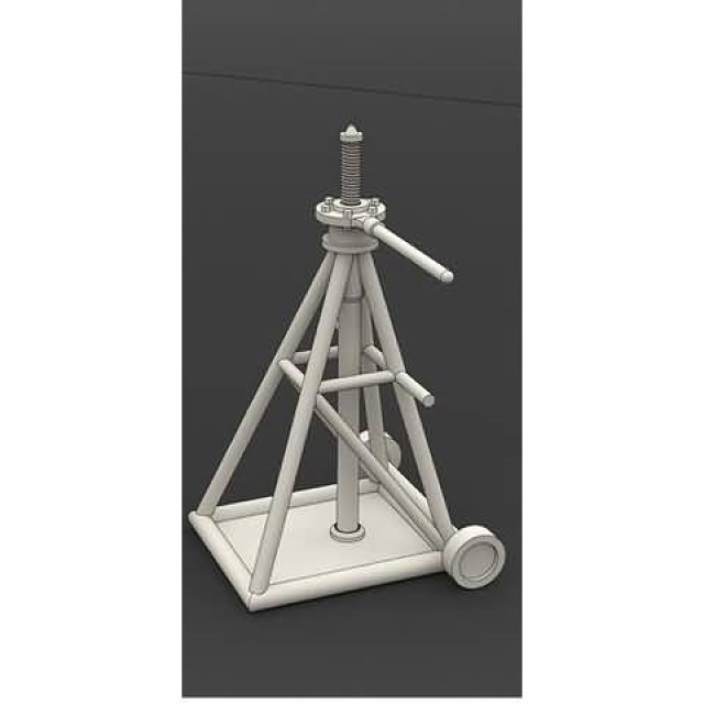 German Luftwaffe Jack Stand Set