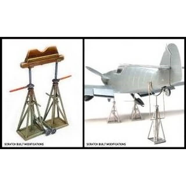 German Luftwaffe Jack Stand Set Extended Edition