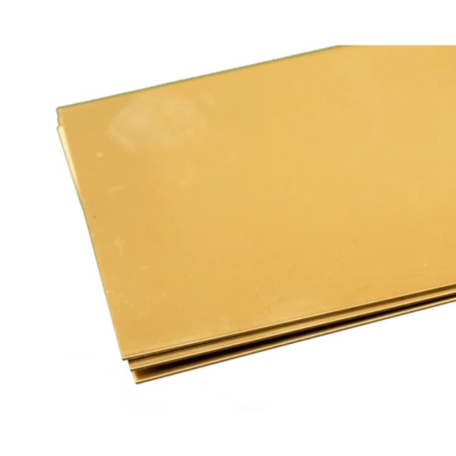 0.81mm  x 102mm x 254mm 1 Pcs Brass Sheet