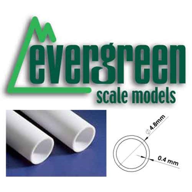 Tube Dia 4.8mm x 0.4mm Wall Thickness (4 Pieces Per Pack) #226 