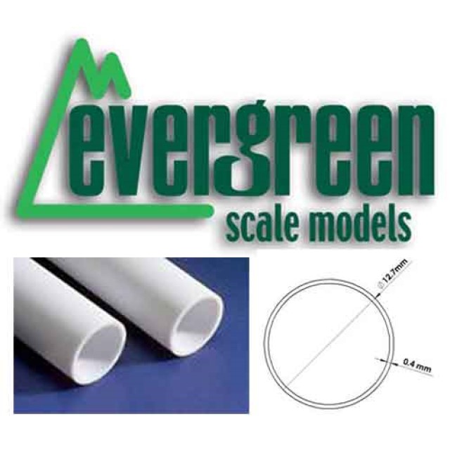 Tube Dia 12.7mm x 0.4mm Wall Thickness (2 Pieces Per Pack) #236 