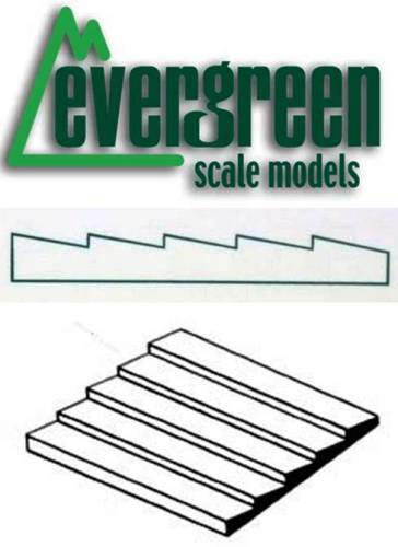 Clapboard Siding - 2.5mm Spacing x 1.0mm Thk Sheet (1 Piece Per Pack) #4101 - Size 300mm x 150mm 