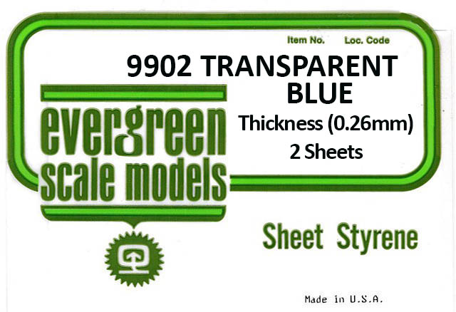 Colored Sheets 0.26mm (2 Pieces Per Pack) #9902 