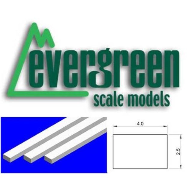 Dimensional Strips 2.5mm x 4.0mm (7 Strips Per Pack) #177