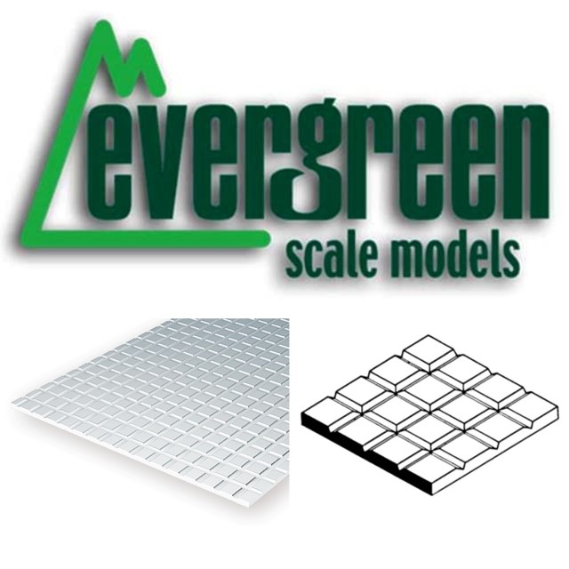 Square Tiles 6.3mm x 6.3mm x 1.0mm Thk Sheet (1 Piece Per Pack) #4505 - Size 300mm x 150mm 