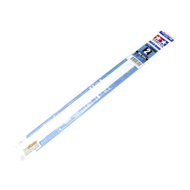 Plastic Beams 2mm Square (10 Pcs)