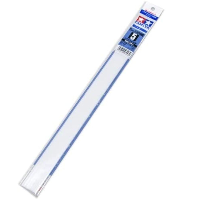 Plastic Beams 5mm Square (6 Pcs)