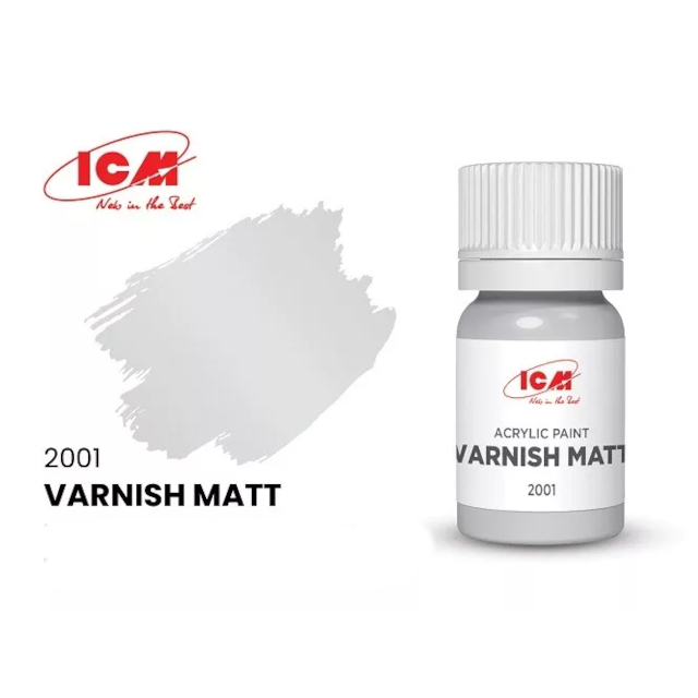 Clear Matt Varnish 12ml