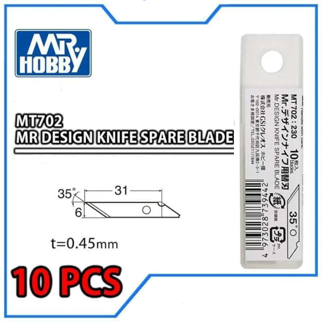 10x Blades For MT702