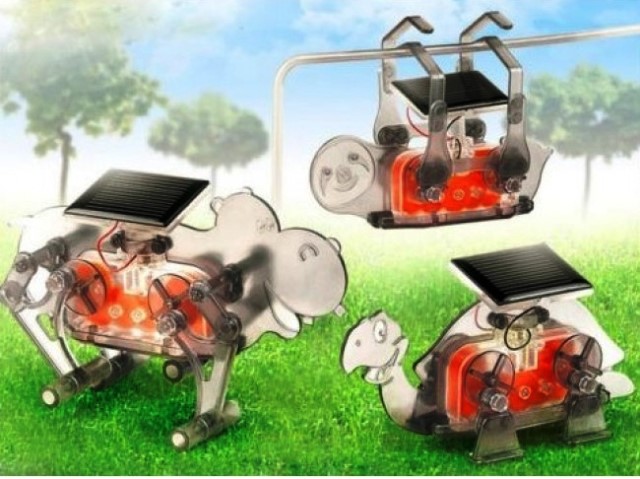 Solar Power Animal Robot Set