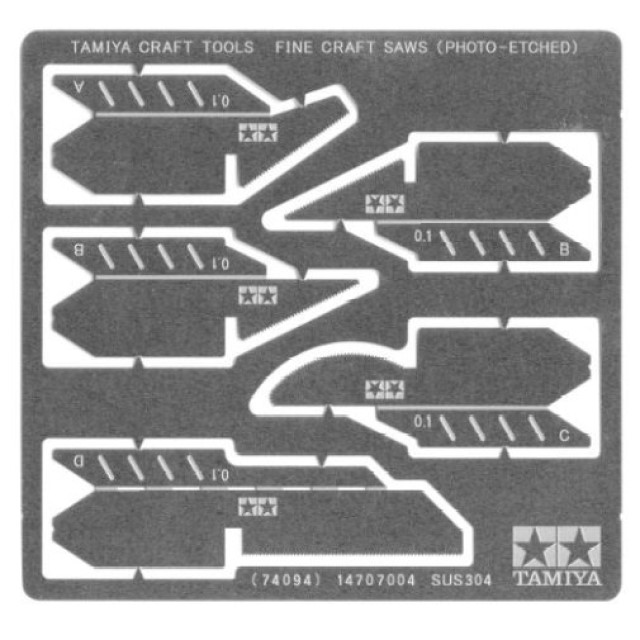 Fine Craft Saws (Photo-Etched)