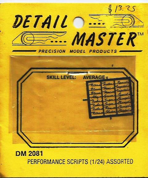 Performance Scripts Assorted (Turbo & Supercharged, Blown, Hemi, Injected etc (24 scripts)