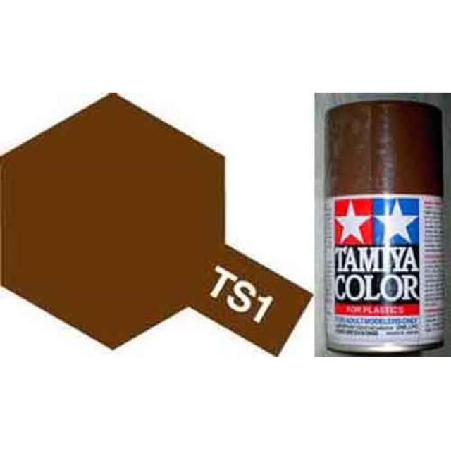 TS-1 Red Brown - Matt - Synthetic Lacquer Paint