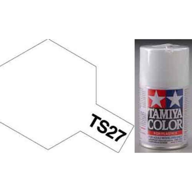 TS-27 Matt White - Matt - Synthetic Lacquer Paint