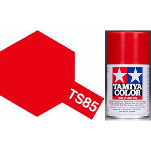 TS-85 Bright Mica Red Ferrari - Gloss - Synthetic Lacquer Paint
