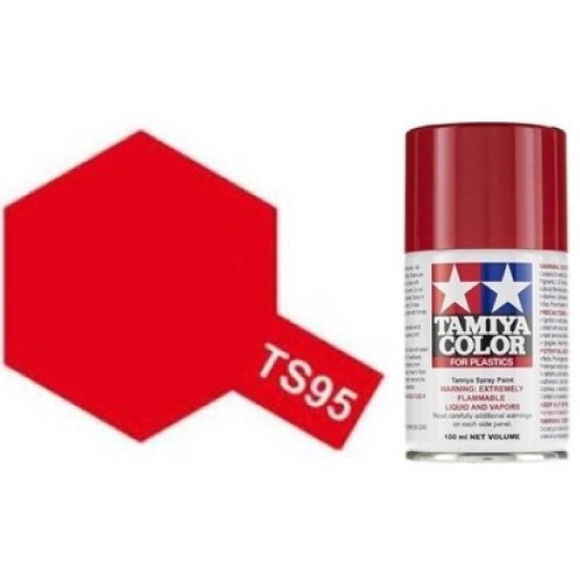 TS-95 Pure Metallic Red - Gloss - Synthetic Lacquer Paint