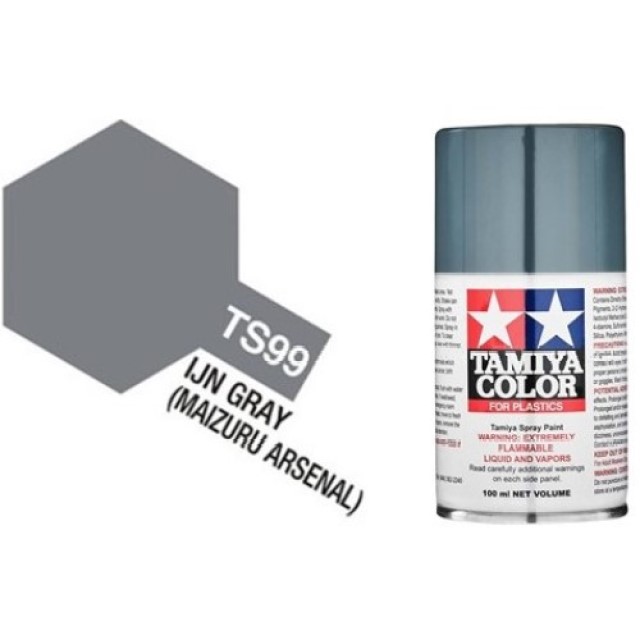 TS-99 Japanese Navy Gray - Matt - Synthetic Lacquer Paint