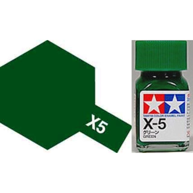 X-5 Green - Gloss - Enamel Paint