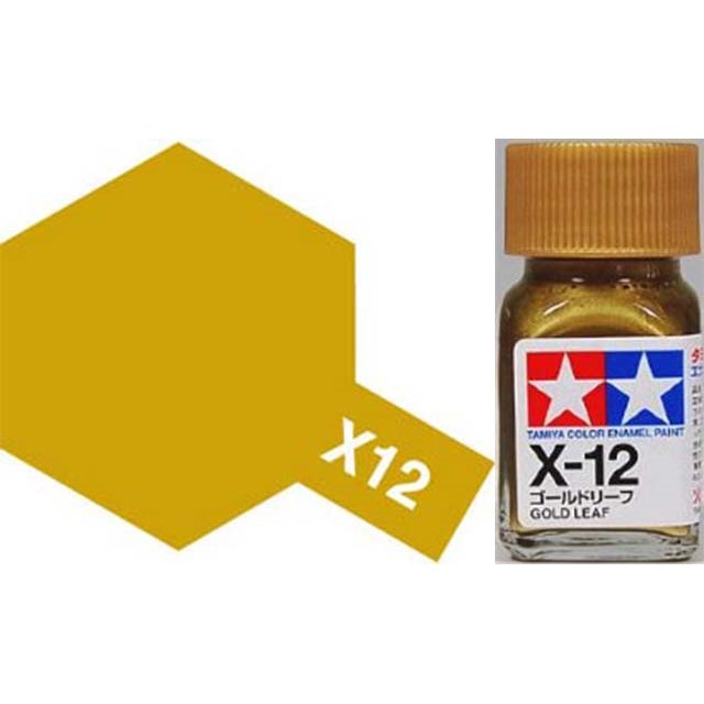 X-12 Gold Leaf - Gloss - Enamel Paint