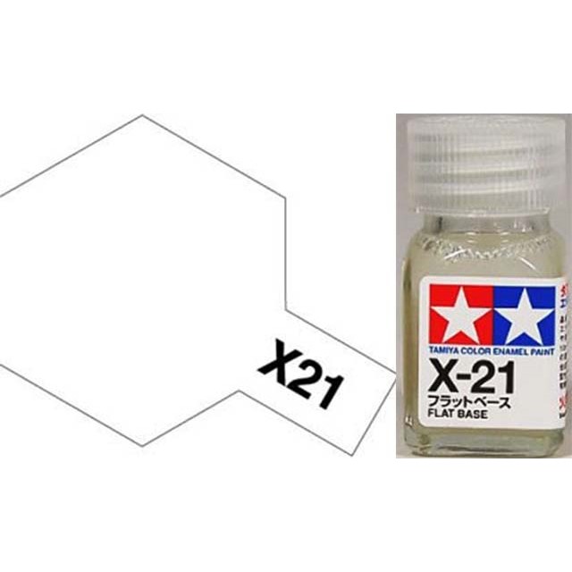 X-21 Flat Base - Enamel Paint
