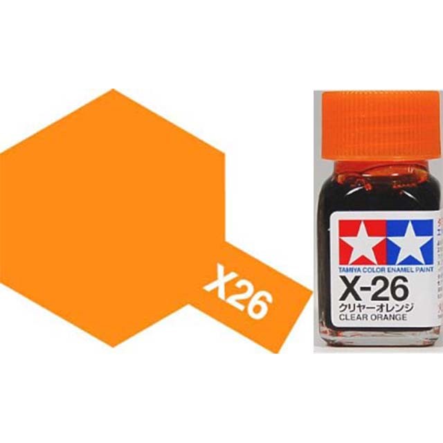 X-26 Clear Orange - Gloss - Enamel Paint